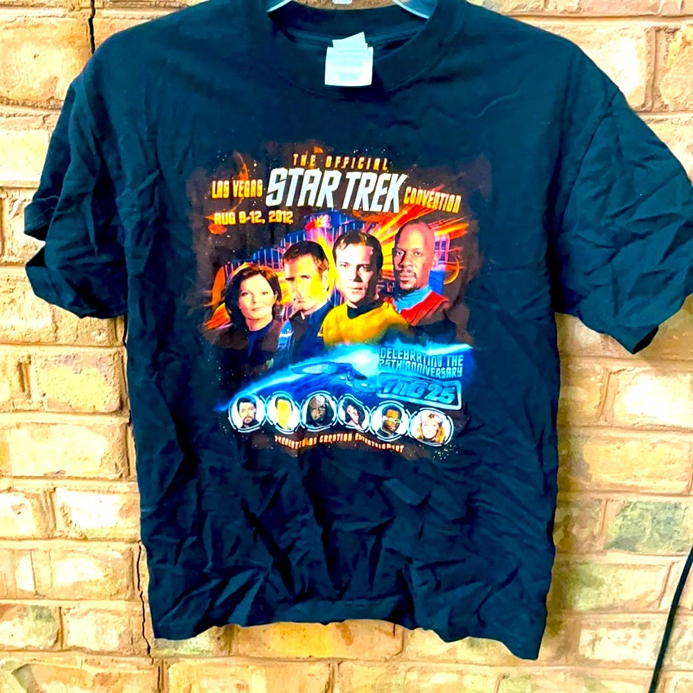 Official 2012 Vegas Star Trek Convention Tee